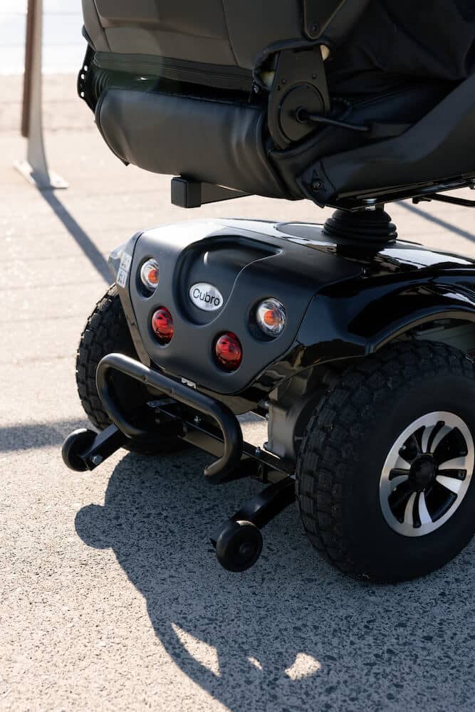Cubro Blaze mobility scooter - Red - Image 19
