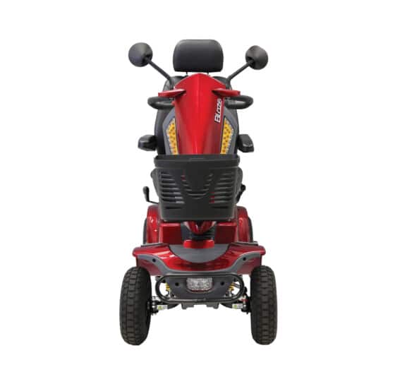 Cubro Blaze mobility scooter - Red - Image 3
