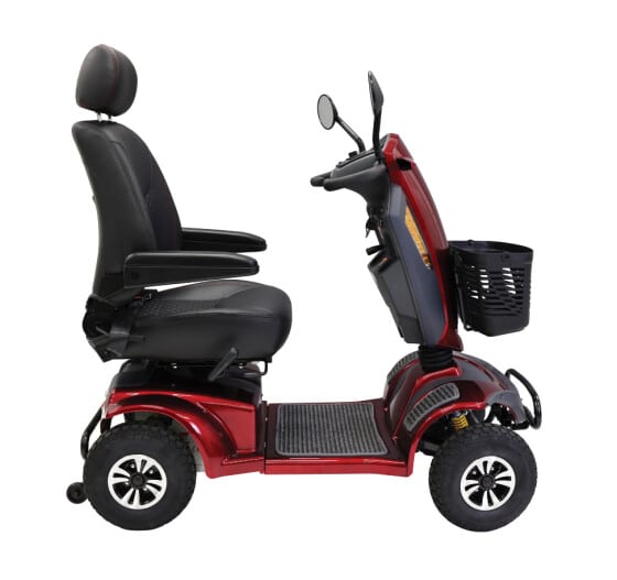 Cubro Blaze mobility scooter - Red - Image 2