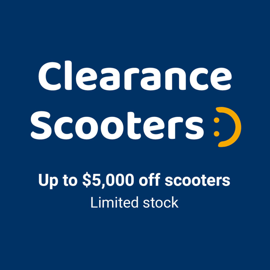 Clearance New & ex Rental Scooters